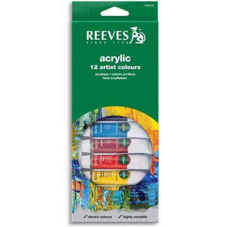 Reeves Acrylverfdoos 12 tubes