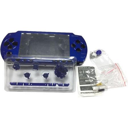 Vervangende behuizing shell voor de Sony PSP 1000 Blauw