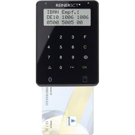Reiner SCT tanJack Bluetooth Binnen/buiten Zwart smart card reader