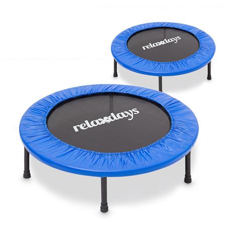 relaxdays - fitness trampoline - aerobic - tot 100 kg - indoor - conditie