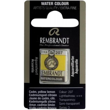 Rembrandt water colour napje Cadmium Yellow Lemon (207)