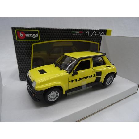 Renault 5 Turbo Geel 1-24 Burago
