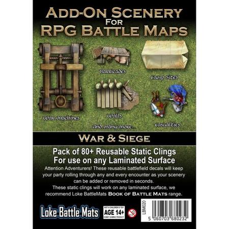 Add-On Scenery for RPG Maps - War & Siege (EN)