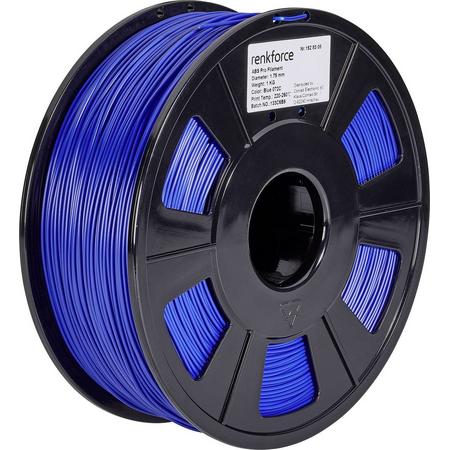 Filament Renkforce ABS kunststof 1.75 mm Blauw 1 kg