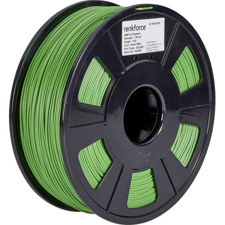 Filament Renkforce ABS kunststof 1.75 mm Groen 1 kg