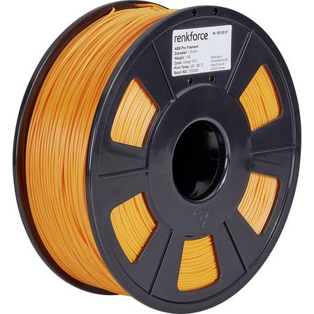 Filament Renkforce ABS kunststof 1.75 mm Oranje 1 kg