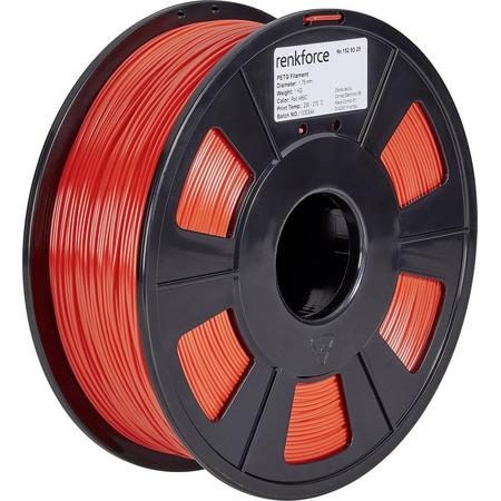 Filament Renkforce PETG 1.75 mm Rood 1 kg