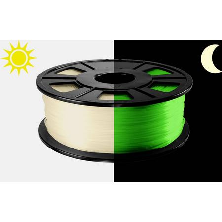 Filament Renkforce PLA kunststof 2.85 mm Groen (fluorescerend) 500 g