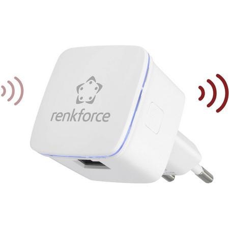 Renkforce RF-WR-N300MINI WiFi versterker 300 Mbit/s 2.4 GHz