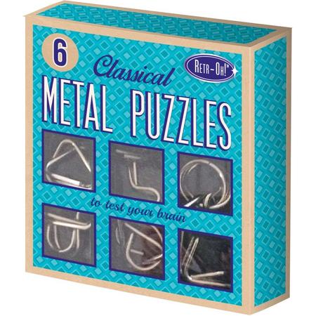Retr-Oh 6 metal Puzzles