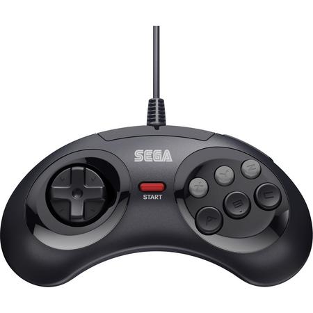 Retro-Bit SEGA Mega Drive 6-Button Classic Controller Black