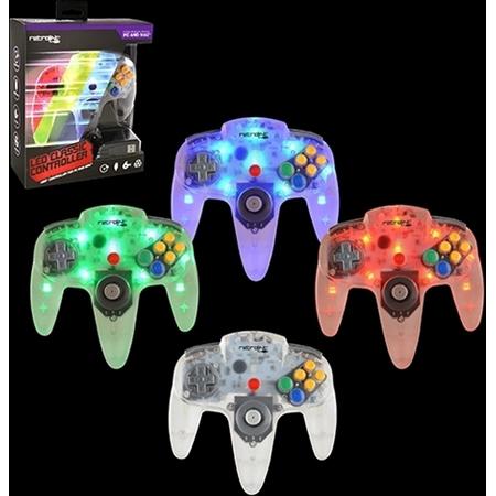 N64 Style USB Controller (Blue/Red/Green LED)