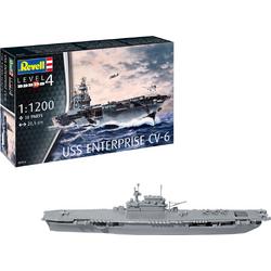 1:1200   05824 USS Enterprise CV-6 Ship Plastic kit