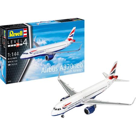 1:144 Revell 63840 Airbus A320 neo British Airways - Model Set Plastic kit