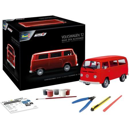 1:24 Revell 01034 Volkswagen T2 Bus - Adventskalender Plastic kit