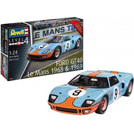1:24 Revell 07696 Ford GT 40 Le Mans 1968 Plastic kit