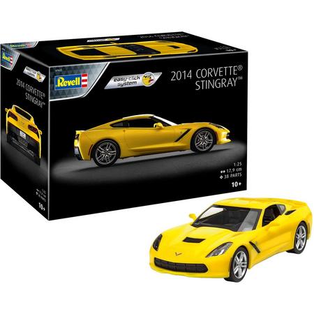 1:25 Revell 07825 Corvette Stingray 2014 - Easy Click Plastic kit
