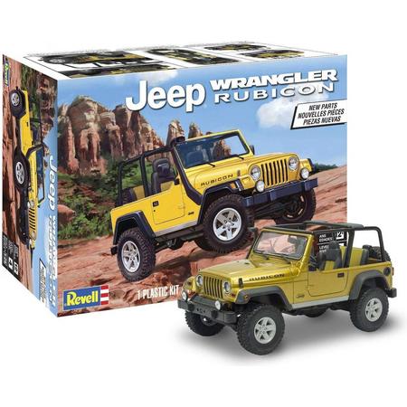 1:25 Revell 14501 Jeep Wrangler Rubicon - Special Release Edition! Plastic kit