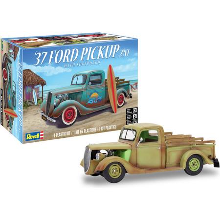 1:25 Revell 14516  1937 Ford Pickup with surfboard 2N1 Plastic kit