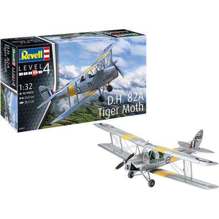 1:32 Revell 03827 D.H. 82A Tiger Moth Plane Plastic kit