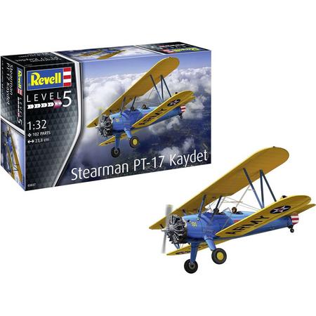 1:32 Revell 03837 Stearman PT-17 Kaydet Plane Plastic kit