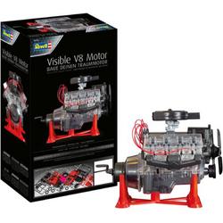 1:4   00460 Visible V-8 Engine Plastic kit