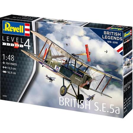 1:48 Revell 03907 100 Years RAF: British S.E. 5a Plastic kit
