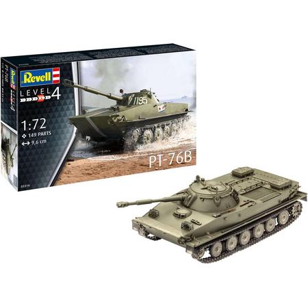 1:72 Revell 03314 PT-76B Tank Plastic kit