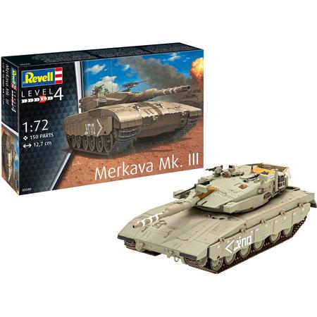 1:72 Revell 03340 Merkava Mk.III Tank Plastic kit