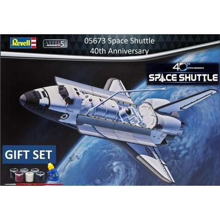 1:72 Revell 05673 Space Shuttle, 40th. Anniversary - Gift Set Plastic kit