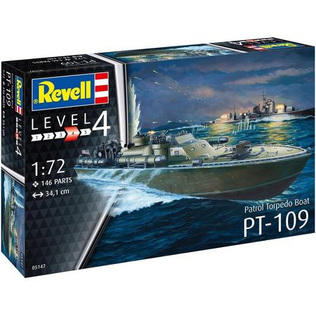 1:72 Revell 65147 Patrol Torpedo Boat PT-109 - Model Set Plastic kit