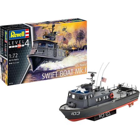 1:72 Revell 65176 US Navy SWIFT BOAT Mk.I - Model Set Plastic kit