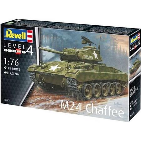 1:76 Revell 03323 M24 Chaffee Tank Plastic kit