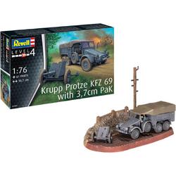 1:76   03344 Krupp Protze KFZ 69 with 3,7cm Pak Plastic kit