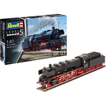 1:87 Revell 02166 Schnellzuglokomotive BR03 Plastic kit