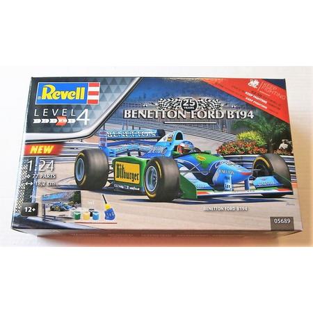 Benetton Ford B194 - Jos Verstappen - Revell modelbouw pakket  1:24