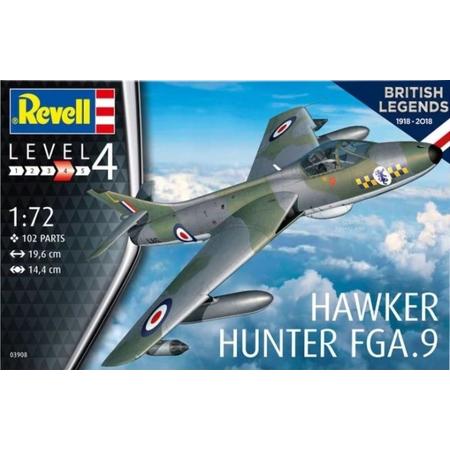 Hawker Hunter FGA.9 Revell schaal 172