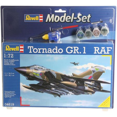 Model Set Tornado GR.1 RAF nu bij elk bouwpakket extra gratis hobbymesje !