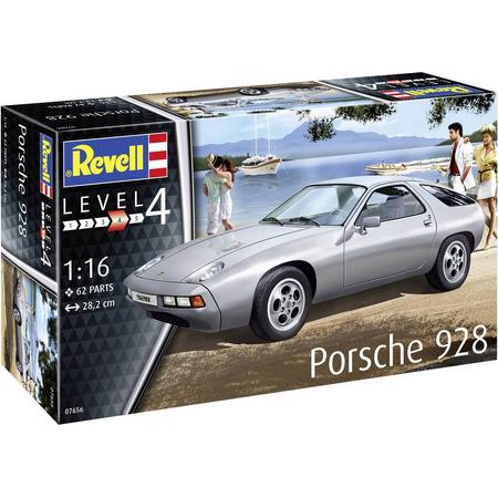 Porsche 928 Revell Bouwdoos Level 4 1:16 62 parts