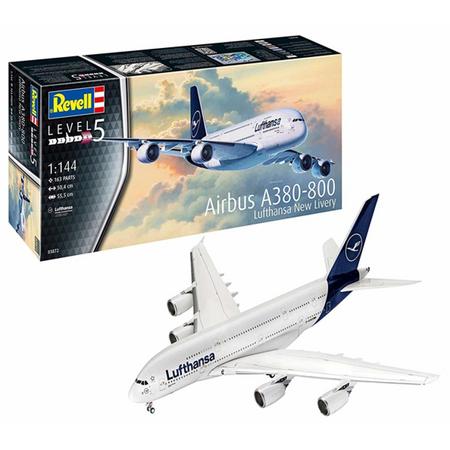 REVELL 1:144 Airbus A380-800 Lufthansa New Livery