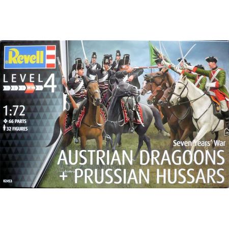 REVELL 1:72 Seven Y.War(Austrian Dragoons & Prussian Hussars
