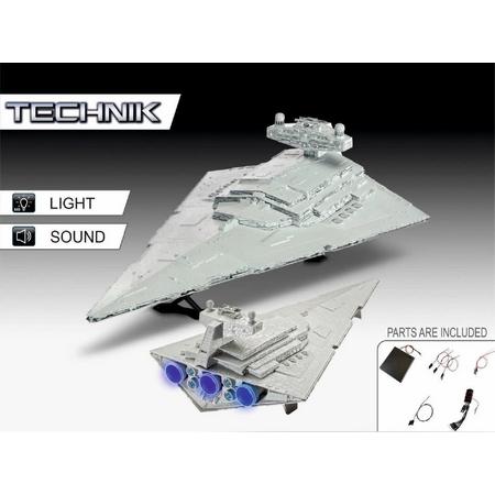 REVELL Star Wars: Imperial Star Destroyer Electronic - 1:2700 Scale Model Kit