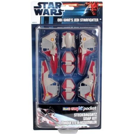 Revell - Star Wars - Easykit Pocket Model Snap Kits - Obi Wans Jedi starfighter 00654