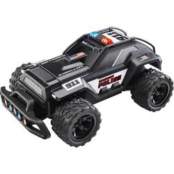   Highway Police Black RC model car Electric Police & Emergency Service vehicle RtR 2,4 GHz