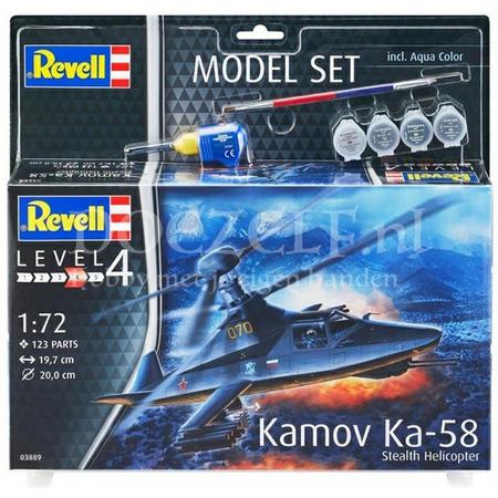 Revell Kamov Ka-58 Stealth Helicopter Model Set