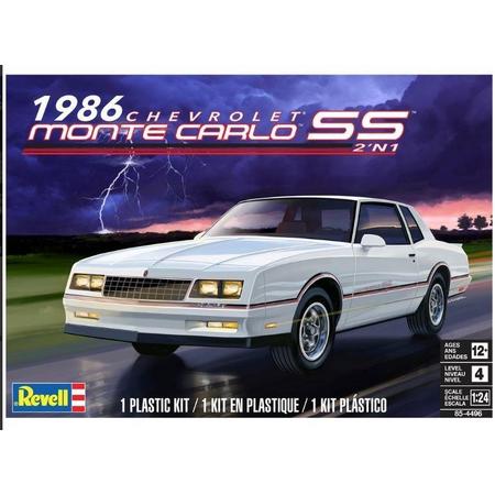 Revell Modelbouwset 86 Monte Carlo Ss 1:24 Wit Level 4