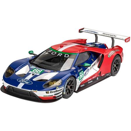 Revell Modelbouwset Ford Gt Le Mans 1:24 Blauw/rood 88-delig