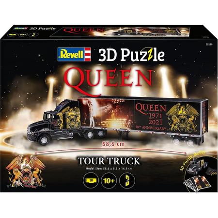 Revell QUEEN Tour Truck 3D Puzzle - 50th Anniversary