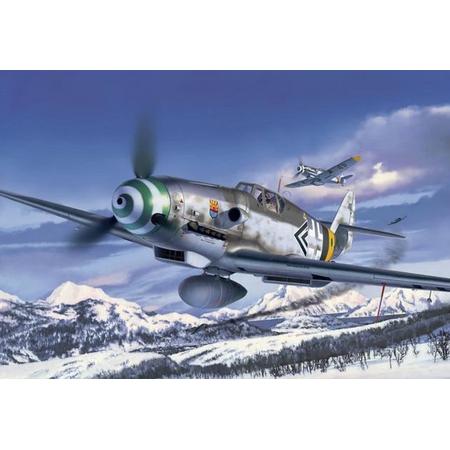 Revell Vliegtuig Messerschmitt Bf109 G-6 - Bouwpakket - 1:32