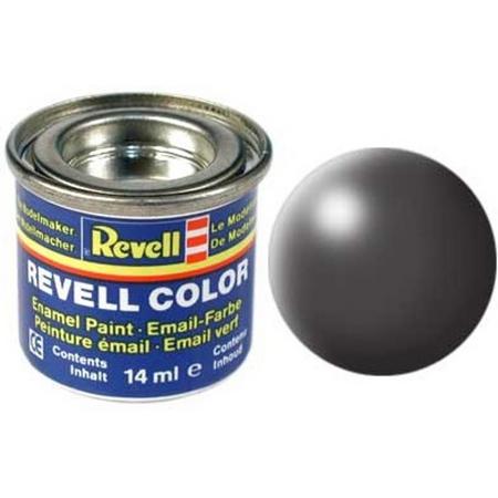 Revell verf voor modelbouw donker grijs zijdemat kleurnummer 378